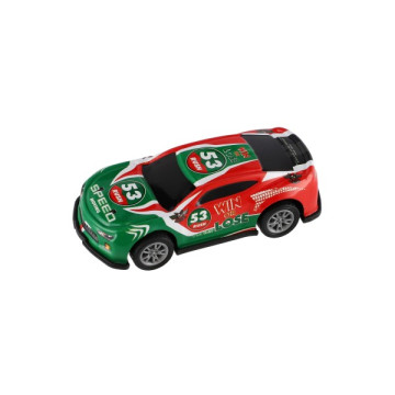 Auto závodní 6ks kov/plast 7cm na zpětné natažení v sáčku