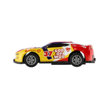 Auto závodní 6ks kov/plast 7cm na zpětné natažení v sáčku