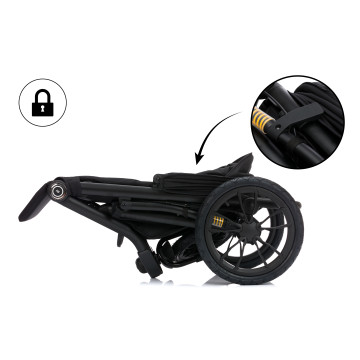 Fillikid Jogger Run black melange