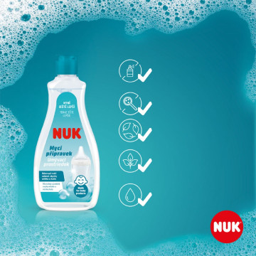 Mycí prostředek na láhve a savičky NUK - 500 ml