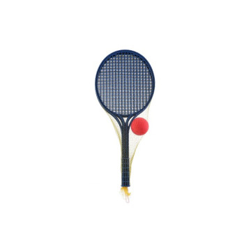 Soft tenis plast barevný 53cm+míček v síťce