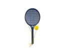 Soft tenis plast barevný 53cm+míček v síťce