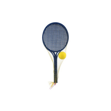 Soft tenis plast barevný 53cm+míček v síťce