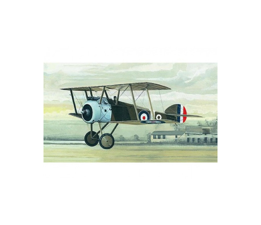 Model Sopwith Camel 12,7x18cm v krabici 31x13,5x3,5cm