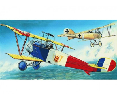 Model Nieuport 11/16 Bebe 12,9x16,2cm v krabici 31x13,5x3,5cm