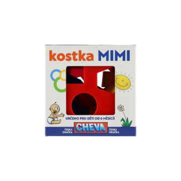 Vkládací kostka Mimi 1 plast 12,5x12,5x12,5cm 6m+