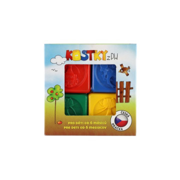 Kostky kubus PH plast 8ks v krabičce 12x12x12cm