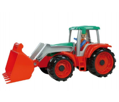 Auto Truxx traktor nakladač s figurkou plast 35cm 24m+