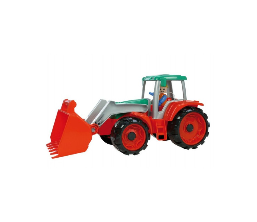 Auto Truxx traktor nakladač s figurkou plast 35cm 24m+