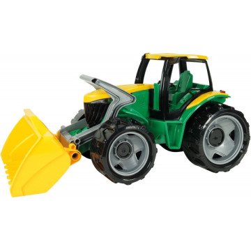 Traktor se lžící plast zeleno-žlutý 65cm v krabici od 3 let