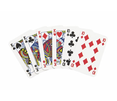 Poker společenská hra karty v papírové krabičce 6x9cm