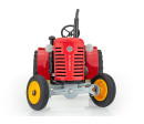 Traktor Zetor 25A červený na klíček kov 15cm 1:25 v krabičce Kovap