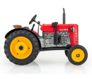 Traktor Zetor 25A červený na klíček kov 15cm 1:25 v krabičce Kovap