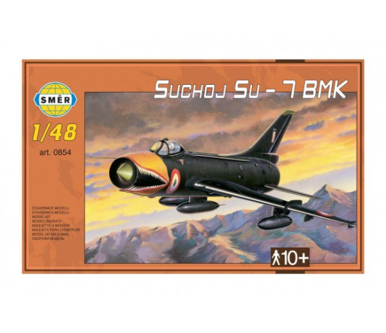 Model Suchoj SU - 7 BMK v krabici 35x22x5cm