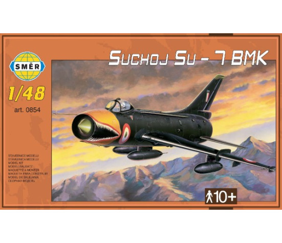 Model Suchoj SU - 7 BMK v krabici 35x22x5cm