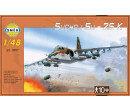 Model Suchoj SU-25 K 1:48 v krabici 35x22x5cm