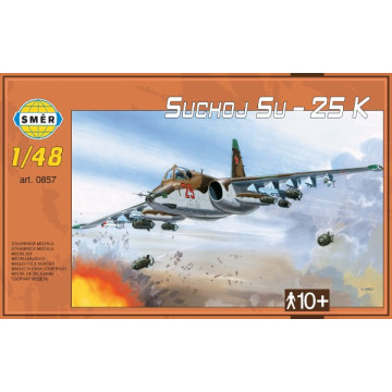 Model Suchoj SU-25 K 1:48 v krabici 35x22x5cm