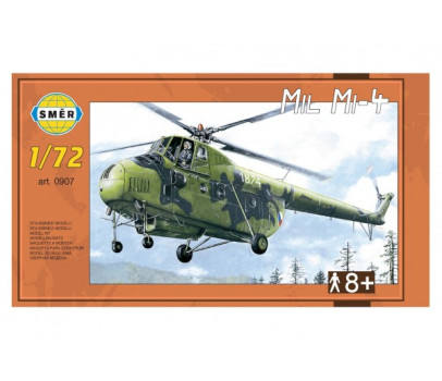 Model Vrtulník Mil Mi-4 v krabici 34x19x5,5cm