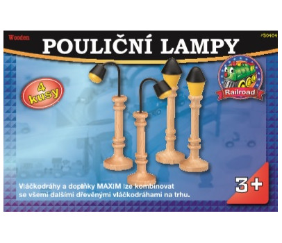 Pouliční lampy 4ks - Maxim 50404