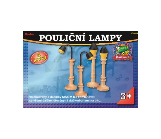 Pouliční lampy 4ks - Maxim 50404