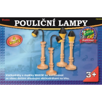 Pouliční lampy 4ks - Maxim 50404