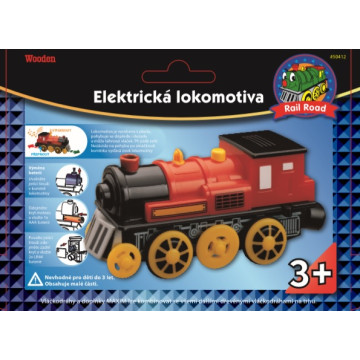 Elektrická lokomotiva - červená - Maxim 50412