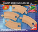 Krátká kruhová kolej průměr 20cm - 4 kusy - Maxim 50906