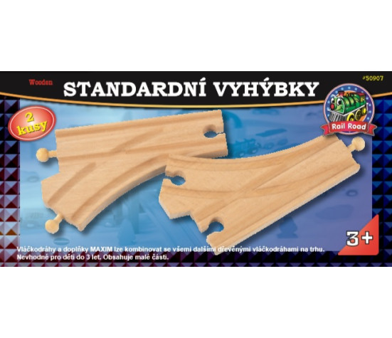 Standardní výhybky - 2 kusy - Maxim 50907