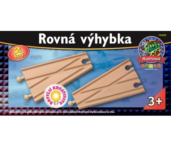 Rovná výhybka - 2 kusy - Maxim 50923