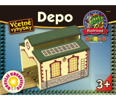 Depo pro dvě lokomotivy - Maxim 50949