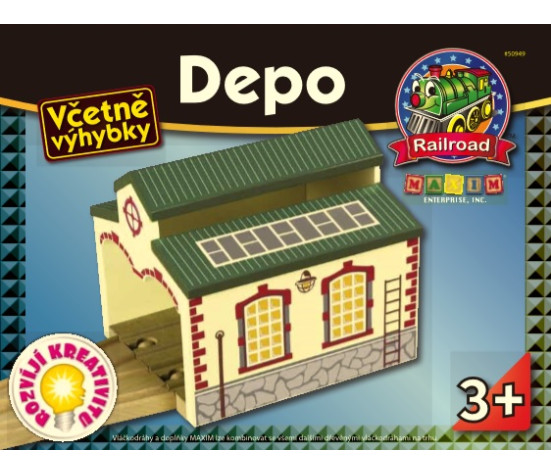 Depo pro dvě lokomotivy - Maxim 50949