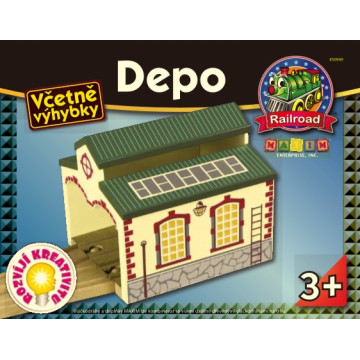 Depo pro dvě lokomotivy - Maxim 50949