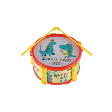 Hudební nástroje/sada plast 5ks v krabici 2 barvy v sáčku 27,5x28cm 3m+