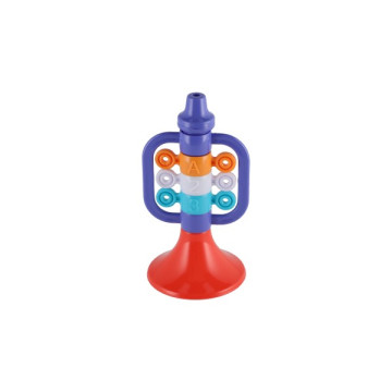 Hudební nástroje/sada plast 5ks v krabici 2 barvy v sáčku 27,5x28cm 3m+