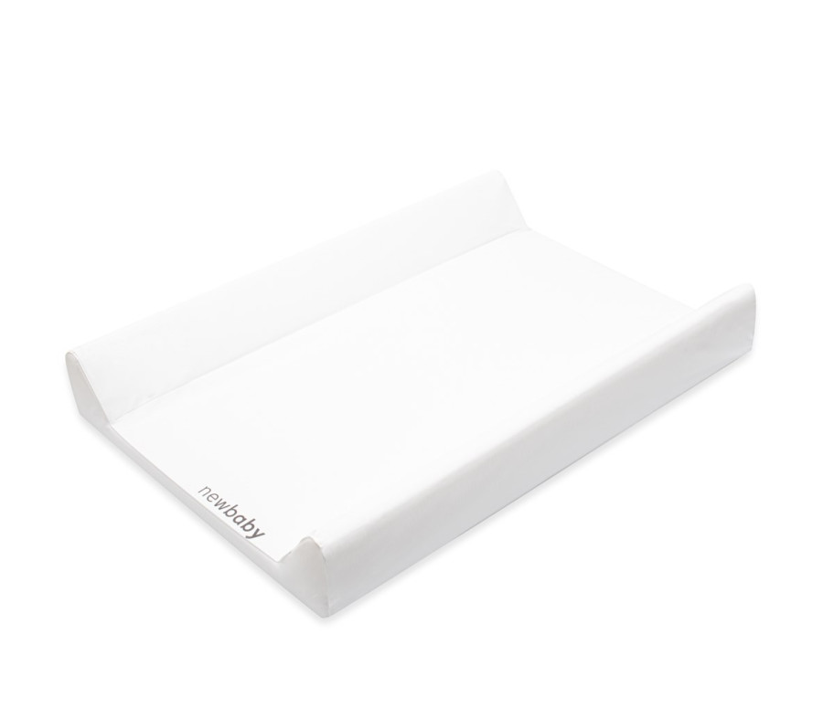 Přebalovací podložka měkká New Baby BASIC white 49x70cm Přebalovací podložka měkká New Baby BASIC white 49x70cm