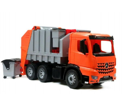 Auto popelář plast 72cm 3-osý Mercedes Actros v krabici