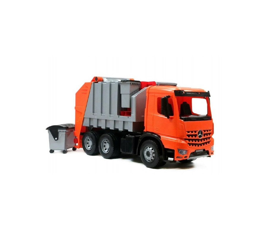 Auto popelář plast 72cm 3-osý Mercedes Actros v krabici