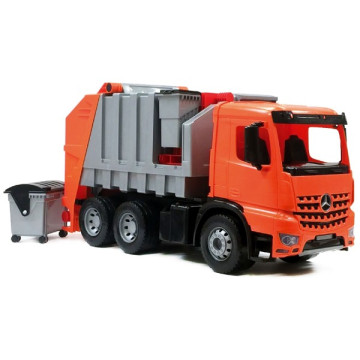 Auto popelář plast 72cm 3-osý Mercedes Actros v krabici