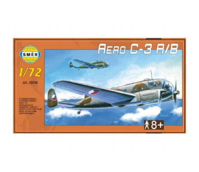 Model Aero C-3 A/B 1:72 29,5x16,6cm v krabici 34x19x5,5cm