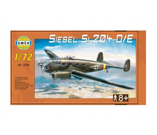 Model Siebel Si 204 D/E 1:72 29,5x16,6cm v krabici 34x19x5,5cm