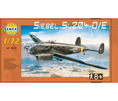 Model Siebel Si 204 D/E 1:72 29,5x16,6cm v krabici 34x19x5,5cm