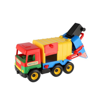 Auto middle Truck popelář plast 41cm Wader v sáčku