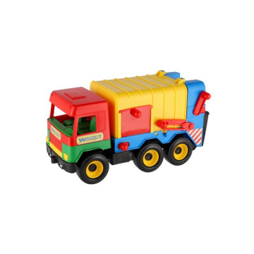 Auto middle Truck popelář plast 41cm Wader v sáčku