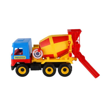 Auto middle Truck domíchávač plast 39cm Wader v sáčku