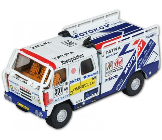 Auto Tatra 815 rallye kov 18cm 1:43 v krabičce Kovap