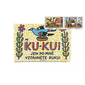 Knížka Ku-ku jen po mně vztáhněte ruku 24x16cm CZ text 24m+