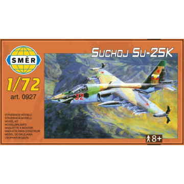 Model Suchoj Su-25K 21x20cm v krabici 25x14x4,5cm