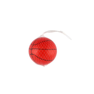 Míček basketbal guma 8,5cm 5 barev v síťce