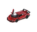 Auto Kinsmart Lamborghini Veneno kov/plast 13cm na zpětné natažení 4 barvy 12ks v boxu