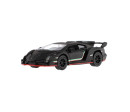 Auto Kinsmart Lamborghini Veneno kov/plast 13cm na zpětné natažení 4 barvy 12ks v boxu